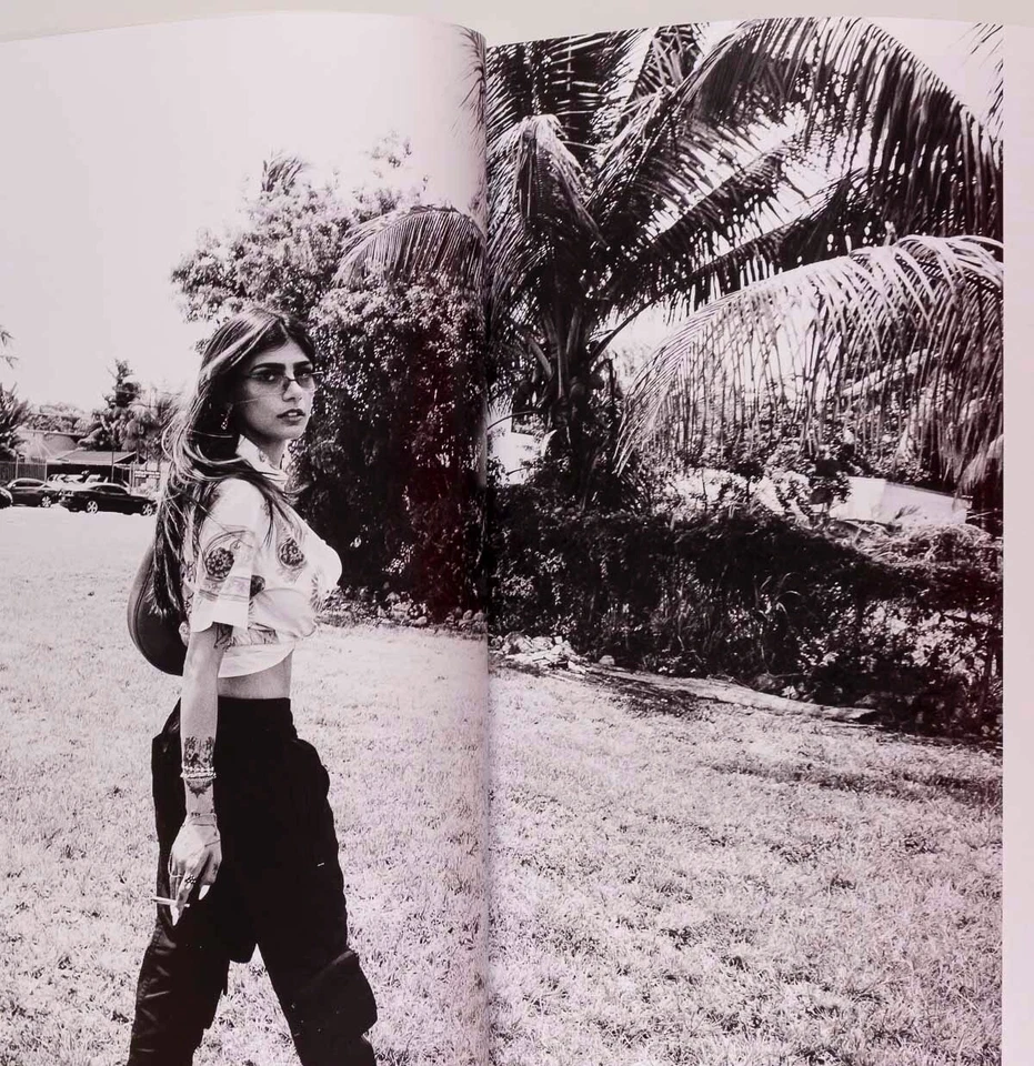 Mia Khalifa rare cover, photo shoot & interview UK HUCK FASHION MAGAZINE 79 2023 - Image 3 of 4