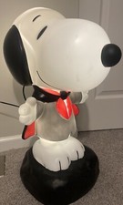 NEW Peanuts SNOOPY 2 FT Halloween Blow Mold Yard Decor Gemmy Vampire Dracula