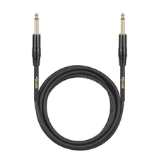 Clef Audio Labs Instrument Guitar Cable, Black Shell/PVC Jacket - 20FT - 1PK