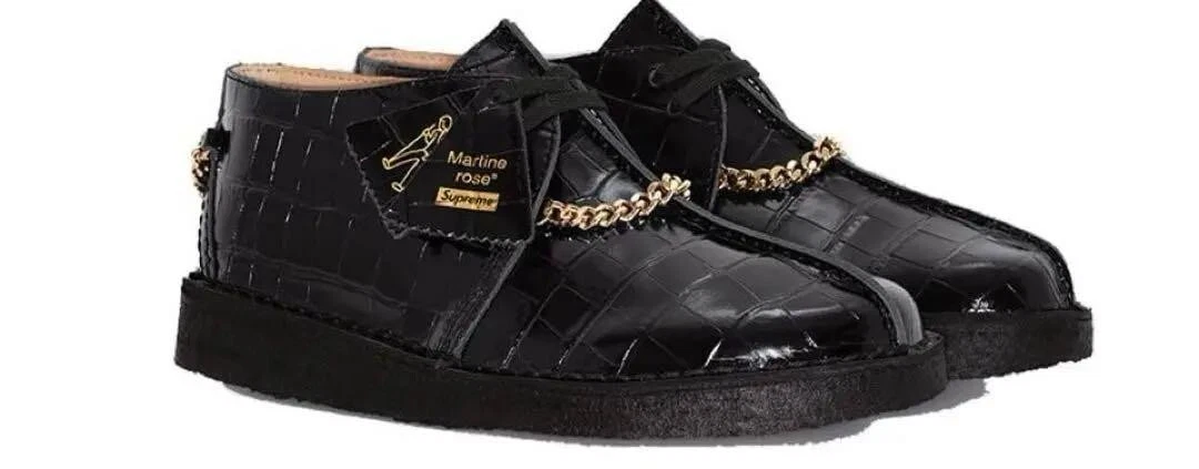 Supreme × Martine Rose × Clarks Desert Trek noir homme taille US 8 OCCASION