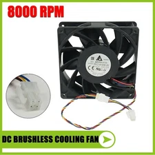 4PIN square - MicroBT Whatsminer 8000 RPM 160 mm Case Fan M32 M31S M30S REAR NEW