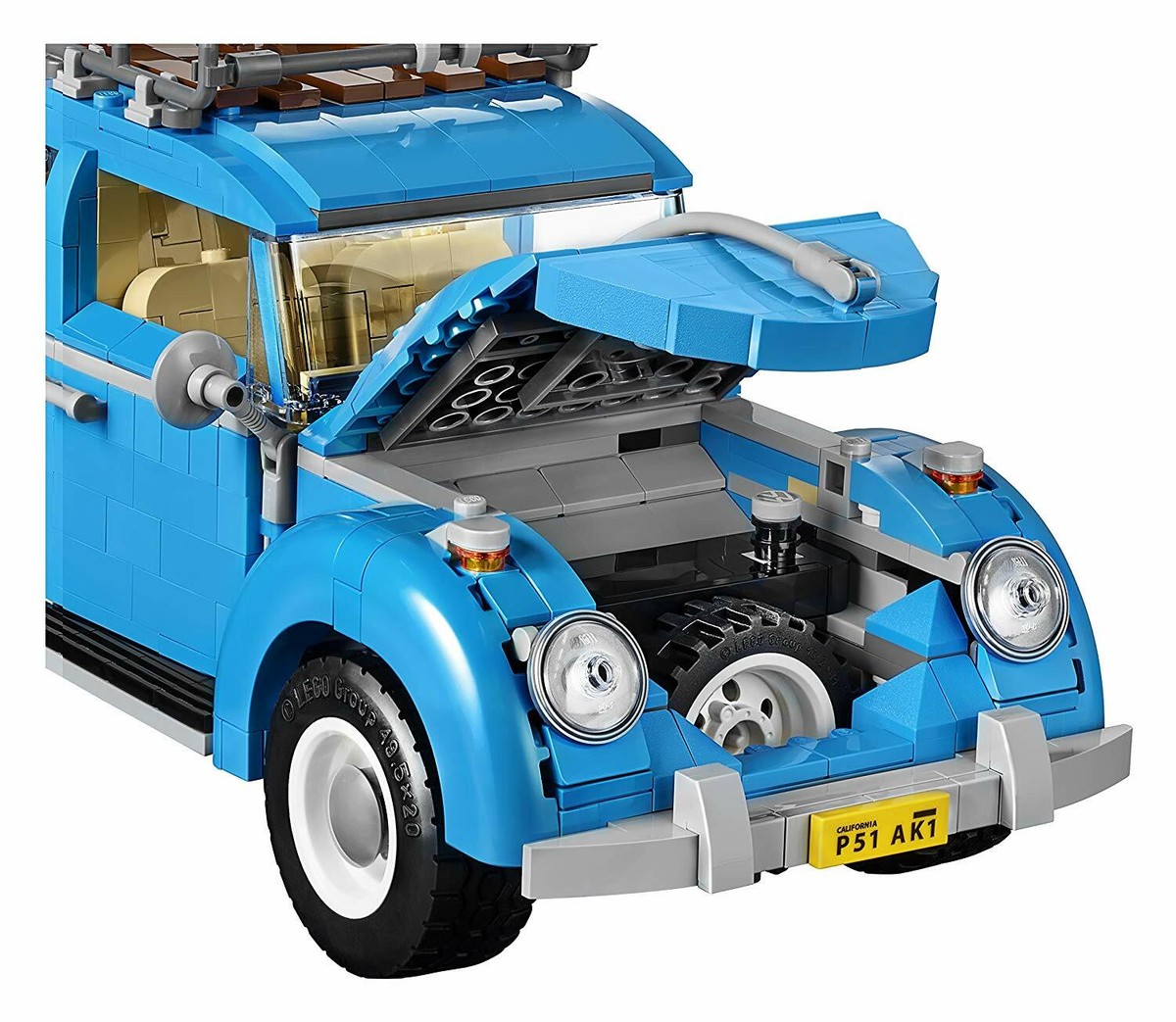 LEGO Creator Volkswagen Beetle 10252 Camper Blue Esky Beach Towel