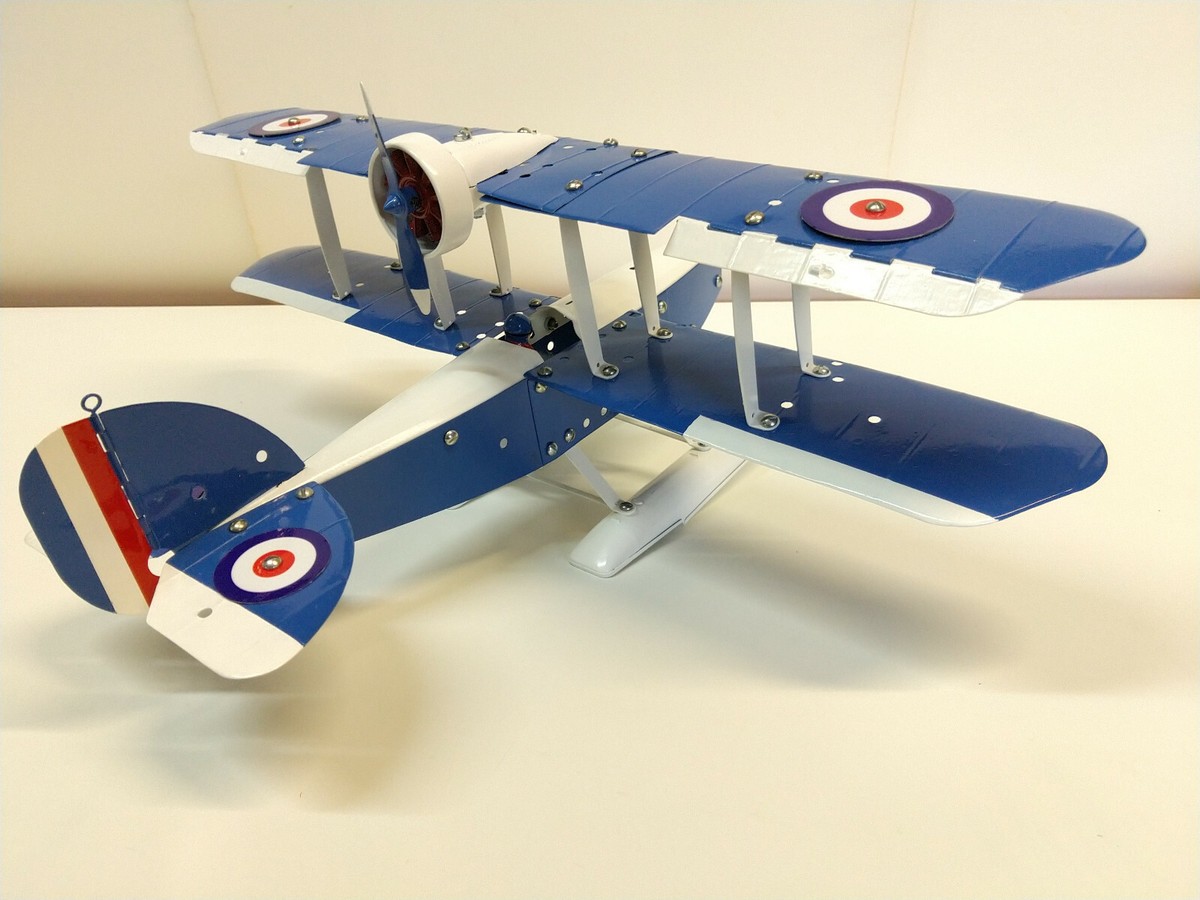 Meccano - Airplane Construction Meccano Biplan F-A TEY