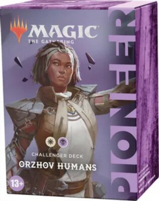 Magic the Gathering MtG 2022 Pioneer Orzhov Humans Challenger Deck