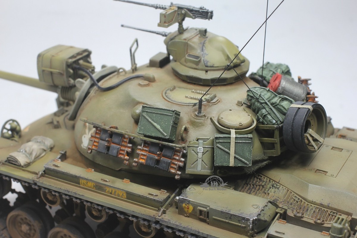 MINICHAMPS M48 A3 タンクモデル 1969年 PreSale M48A3 Patton & accessories Vietnam war 1:35 Pro