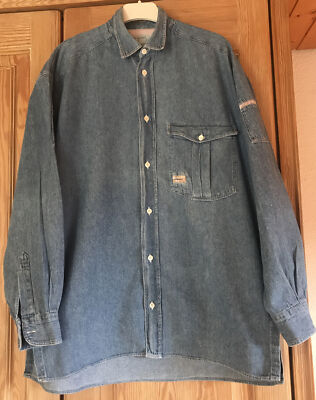 Jeansbluse, Jeanshemd Damen Vernier 1849