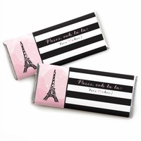Paris Ooh La La - Paris Themed Candy Bar Wrappers Baby Shower Or Birthday Par... on sale Paris Ooh La La - Paris Themed Candy Bar Wrappers Baby Shower Or Birthday Par... on sale