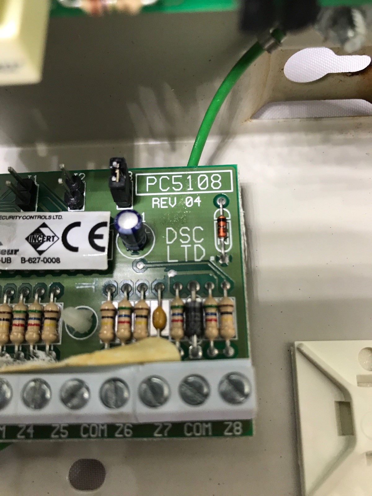 DSC PC5010 Power 832 Security Alarm Control Panel PCB | eBay