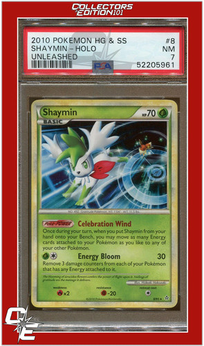 Shaymin graded PSA 7 for sale on eBay