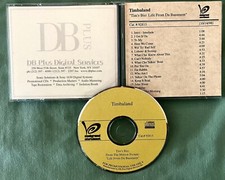 Timbaland ** Référence Promo CD ** Tim's Bio: La Vie Du Sous-Sol