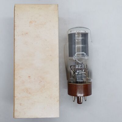AZ31 CV2862 MULLARD NOS BOXED VALVE TUBE