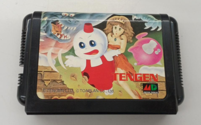 Tengen SEGA Mega Drive MD Snow Bros. SNOW BROS. NICK and TOM