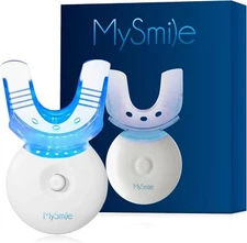 MySmile Teeth Whitening LED Accelerator Light 5 LED Light with Mouth Tray