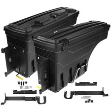 2x Rear Lh Rh Truck Bed Storage Box Tool Box W Lock For Ford Ranger 2019-2021