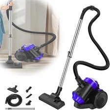 Image of Bagless Cylinder Vacuum Cleaner 1000W Compact Lightweight Powerful Cyclonic Vac