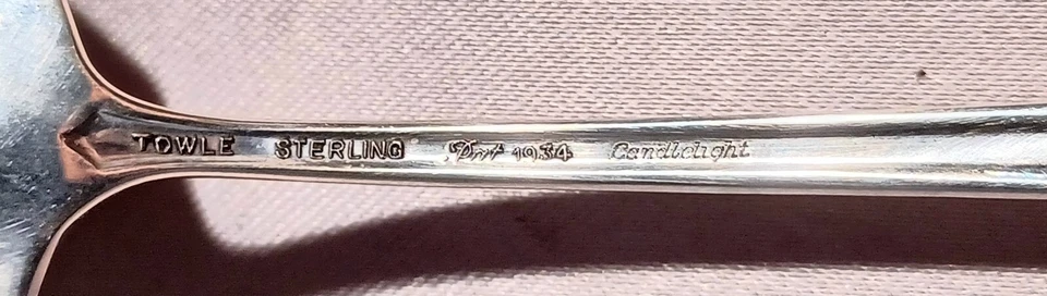 Candlelight by Towle Sterling Jelly Server - Image 2 of 3