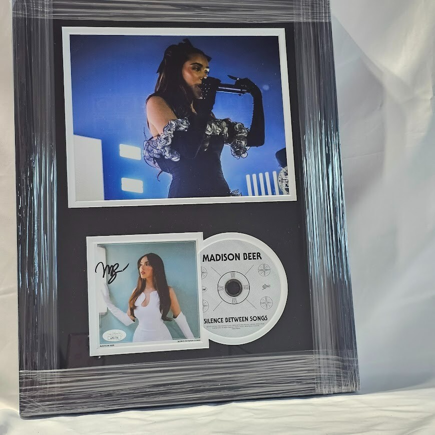 Madison Beer Signed Autographed Silence Between Songs CD JSA COA