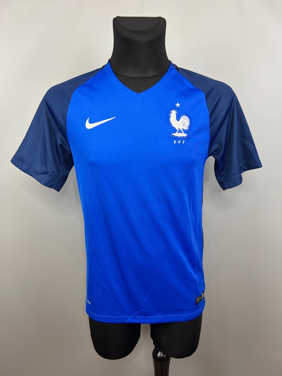 FRANCE 2016 2017 HOME SHIRT FOOTBALL SOCCER JERSEY NIKE 724615-439