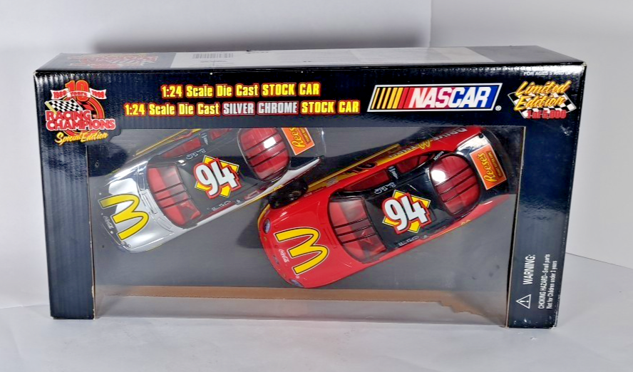 Racing Champions NASCAR Chrome Special Edition 1 24 Die Cast Stock Car New