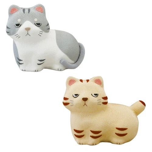 Kyoto Gato Japonés Chirimen Crapé Muñeca Adornos Boss Neko Gris Tabby Artesanía - Imagen 2 de 2