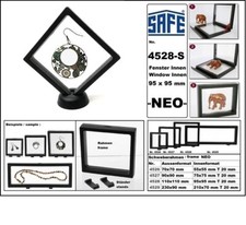 Schmuck-Schweberahmen-3D-NEO-SAFE-4528-S-Innen-95x95mm-Au&szlig;en-110x110x20mm