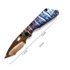 M390 Tanto Blade TC4 Scales CNC Precision Ceramic Bearing for Strider SNG