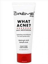 The Cr me Shop What Acne Daily Moisturizer 5.41 oz Full Size NEW/SEALED