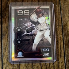 2025 Bowman - Bowman Scouts Top 100 Chrome Druw Jones #BTP-96 (RC)