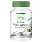 Kalium-Magnesiumcitrat - 120 Kapseln hochdosiert, bioverfügbar | VEGAN fairvital