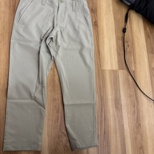 Under Armour Boys Black Golf Pants Straight Leg Pockets Size YXS NWT