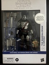 Star Wars Black Series THE MANDALORIAN & GROGU First Edition 01 White Box Figure