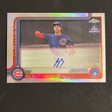 2025 Topps Chrome Pro Debut Ty Southisene Chrome Auto Refractor #67/199