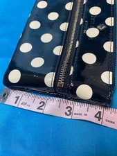 Kate Spade Polka Dot Wristlet Clutch Black/White One Size
