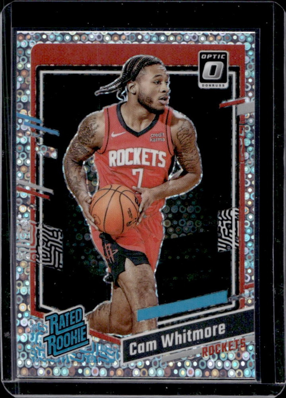 2023-24 Donruss Optic Cam Whitmore Fast Break Holo Prizm Rated Rookie #217