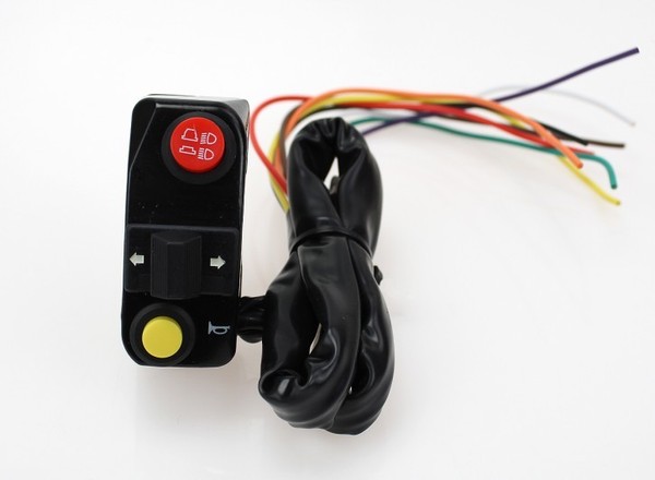 "Lenkerschalter SCHALTER-ARMATUR Switches F.22Mm (7/8\")-Lenker Universal Motorrad"-image