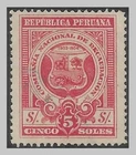 PERU 1903-1904 5S & 25c Compañía Nacional de Recaudación tax collector! Revenues