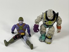 BIONIC SIX LJN Action Figures KLUNK  & Glove Incomplete wear pls read