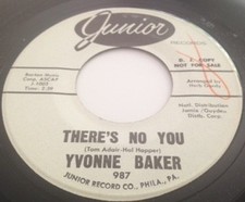Yvonne Baker - There's No You (7", Single, Promo)