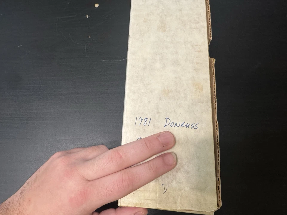 Juego completo de tarjetas de béisbol Donruss 1981 Foto 2 de 2