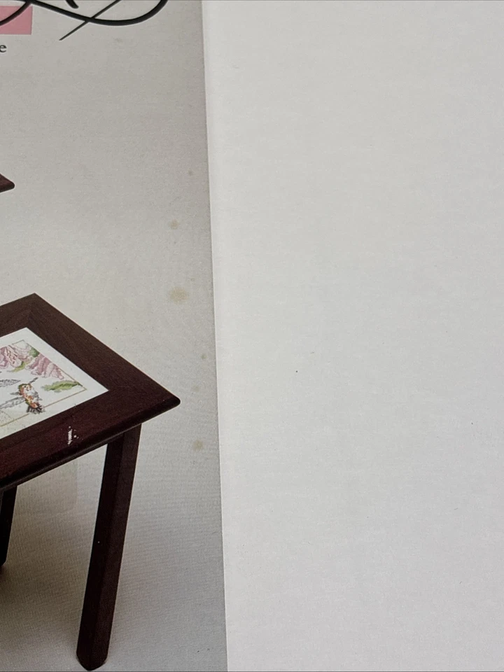 Four Birds Tables by Donna Vermillion Giampa Cross Stitch Pattern READ - Image 3 of 4