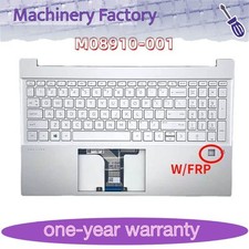 New for HP Pavilion 15-EH 15-EG Top Palmrest Cover Backlit Keyboard M08910-001