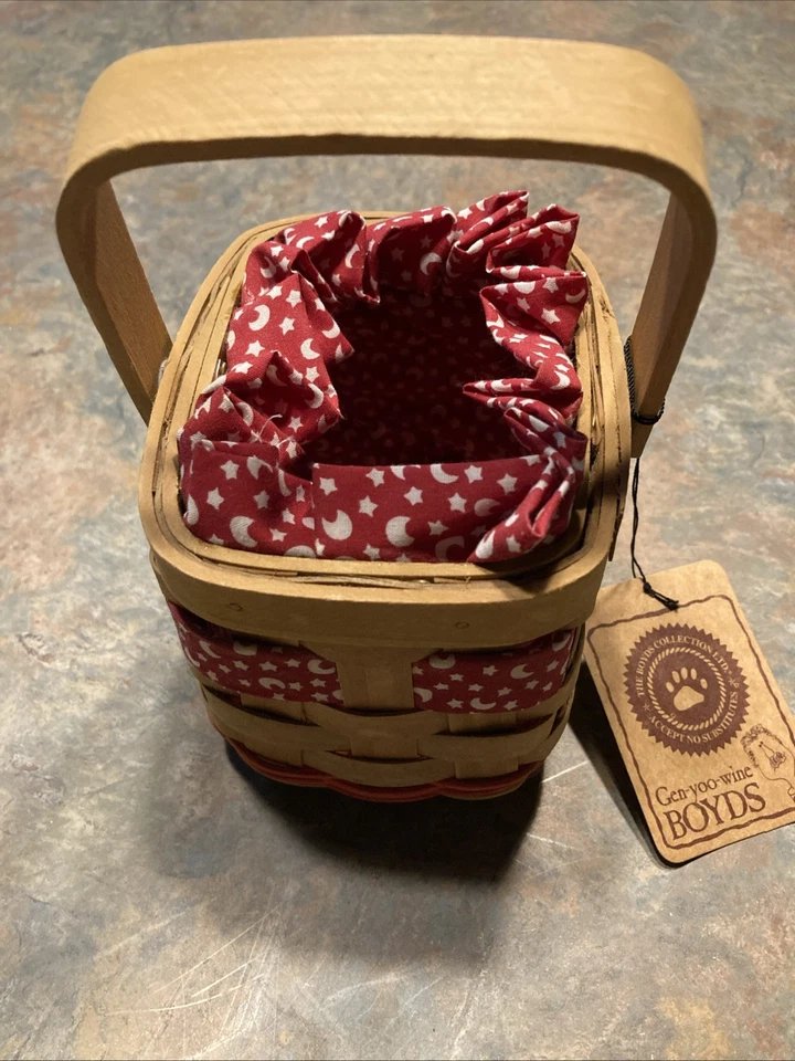 Lote 4 Figuras Cesta Boyd’s Bear Campanas Oso Calabaza Adornos Nuevo Foto 4 de 4