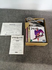 Sega Knights Sega Saturn Game Soft with Controller Works Used, Box damages