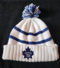 Cuffed Toronto Maple Leafs knit hat
