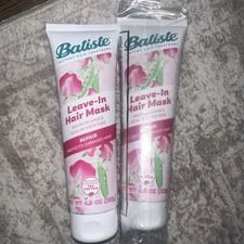 Batiste Hair Mask Leave in Lot Of 2 New 4.3 oz Each