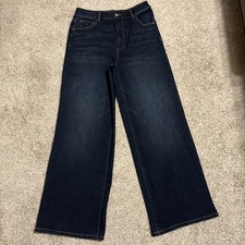 Well Worn Ladies' Wide Leg Jeans 1802196 . 10/30 High Rise Inseam 31.5  
