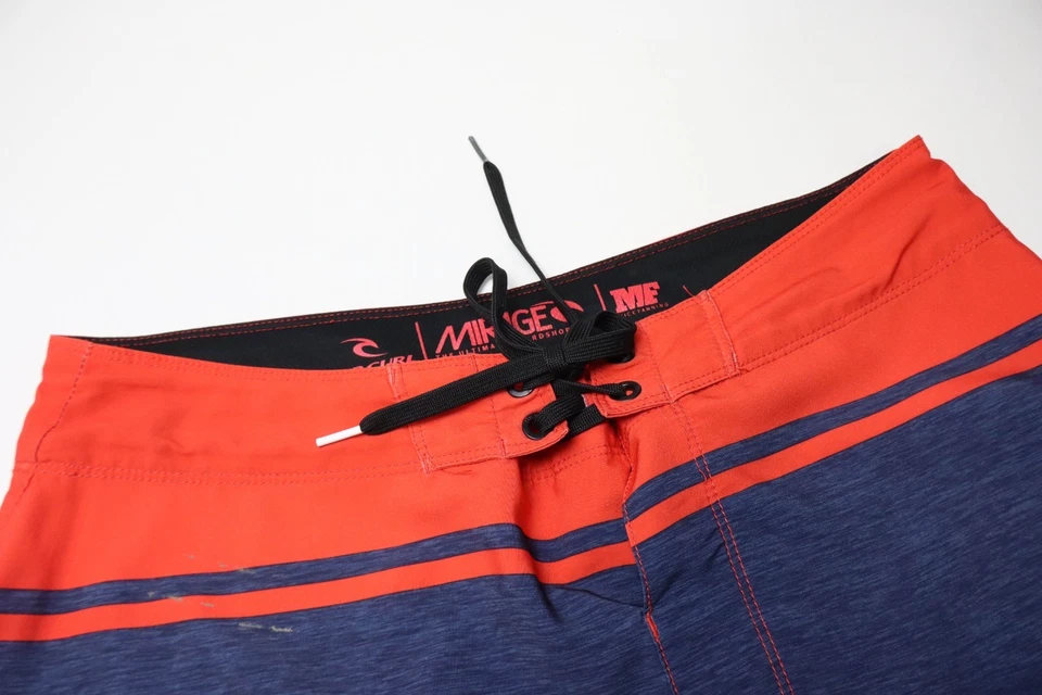 Rip Curl Mirage The Ultimate Boardshort Shorts Herren W32 Kordelzug Logo Blau - Bild 4 von 4