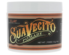 Suavecito Pomade Firme Clay - Strong Hold Hair Clay For Men - Low Shine Matte Fo