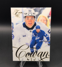 2025-26 Flair Hockey Easton Cowan RC #198 2025-26 Toronto Maple Leafs