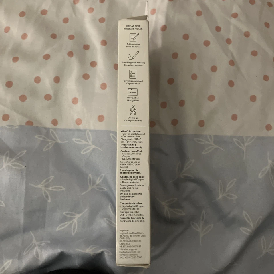 Lápiz digital Logitech Crayon para Apple iPad 2018 en adelante | USB-C nuevo ¡¡GENUINO!!! Foto 3 de 4